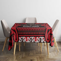 Aotearoa Iwi Ngati Awa Tablecloth Maori Wharenui House Tribal Pattern LT9 - Polynesian Pride