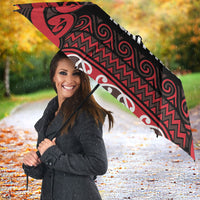 Aotearoa Iwi Ngati Awa Umbrella Maori Wharenui House Tribal Pattern LT9 - Polynesian Pride