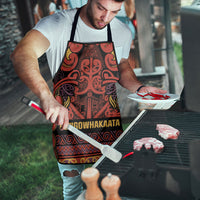 Aotearoa Iwi Rongowhakaata Apron Maori Wharenui House Tribal Pattern LT9 - Polynesian Pride