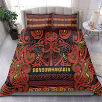 Aotearoa Iwi Rongowhakaata Bedding Set Maori Wharenui House Tribal Pattern LT9 - Polynesian Pride