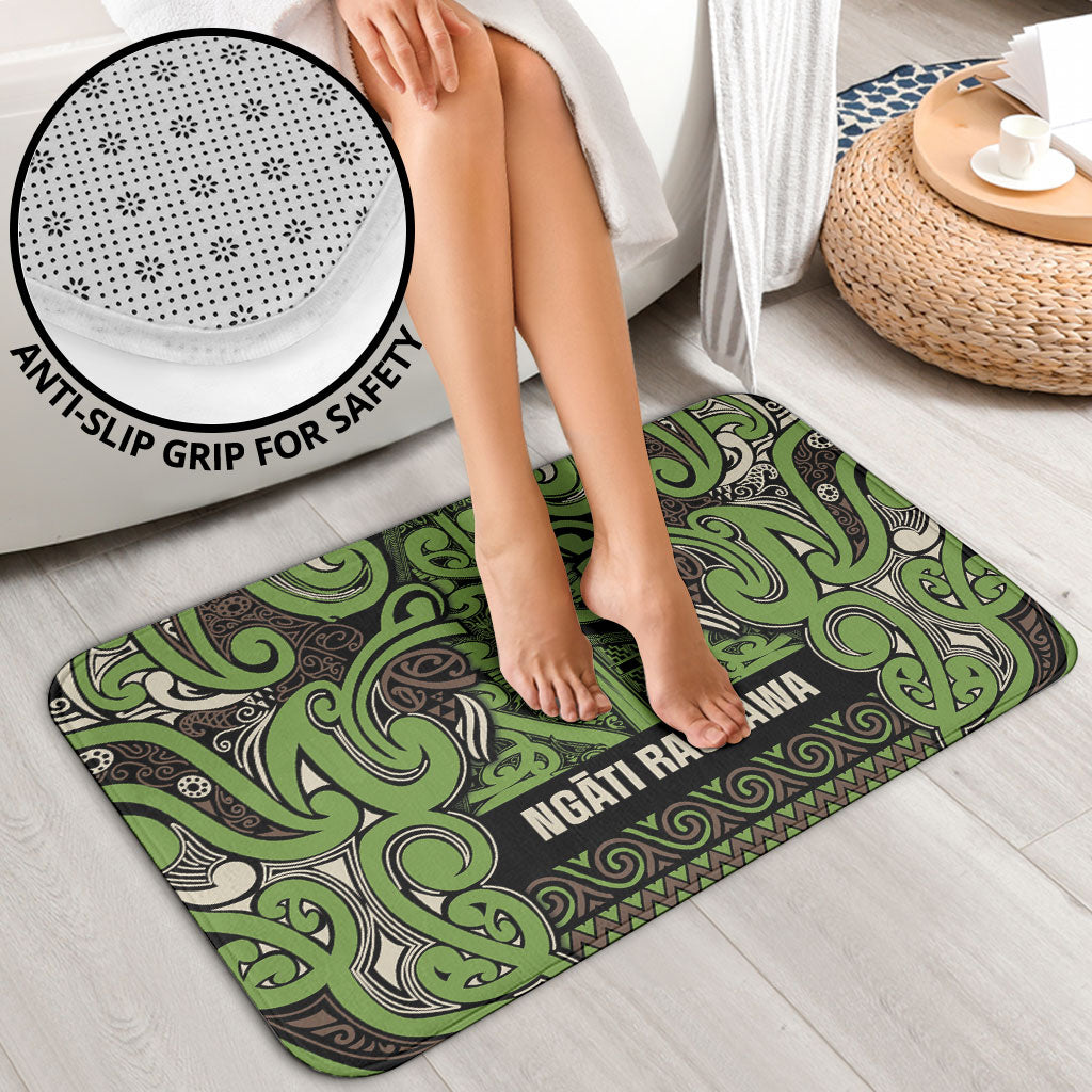 Aotearoa Iwi Ngati Raukawa Bathroom Set Maori Wharenui House Tribal Pattern LT9 - Polynesian Pride
