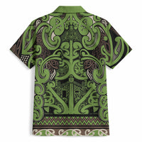 Aotearoa Iwi Ngati Raukawa Hawaiian Shirt Maori Wharenui House Tribal Pattern LT9 - Polynesian Pride