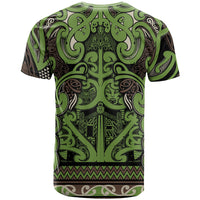 Aotearoa Iwi Ngati Raukawa T Shirt Maori Wharenui House Tribal Pattern LT9 - Polynesian Pride