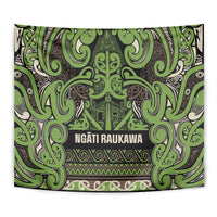 Aotearoa Iwi Ngati Raukawa Tapestry Maori Wharenui House Tribal Pattern LT9 - Polynesian Pride
