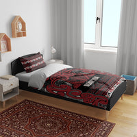 Aotearoa Iwi Ngati Toa Bedding Set Maori Wharenui House Tribal Pattern LT9 - Polynesian Pride