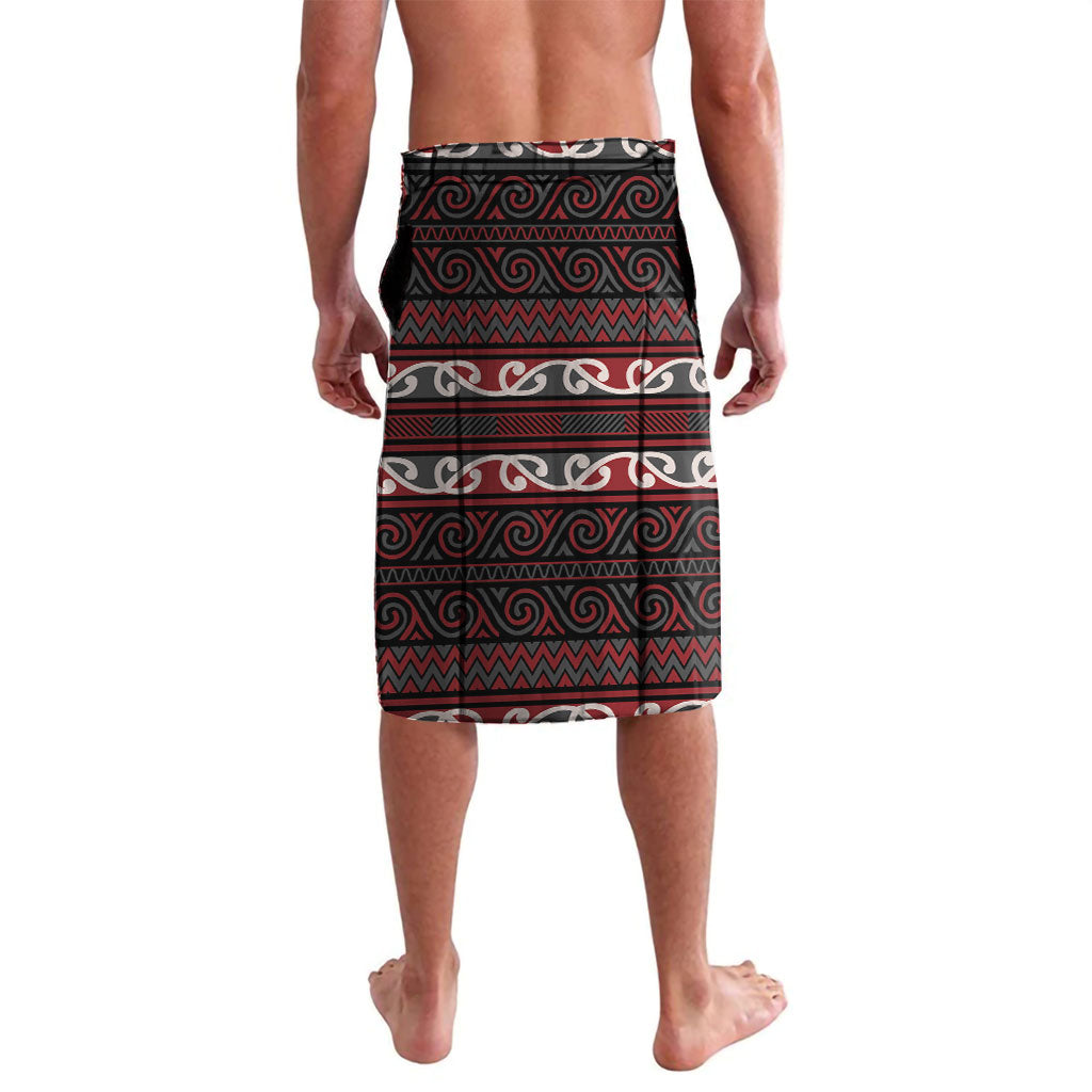 Aotearoa Iwi Ngati Toa Lavalava Maori Wharenui House Tribal Pattern LT9 - Polynesian Pride