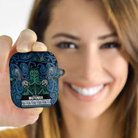 Aotearoa Iwi Ngati Mutunga AirPods Case Maori Wharenui House Tribal Pattern LT9 - Polynesian Pride