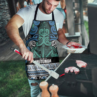 Aotearoa Iwi Ngati Mutunga Apron Maori Wharenui House Tribal Pattern LT9 - Polynesian Pride
