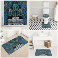 Aotearoa Iwi Ngati Mutunga Bathroom Set Maori Wharenui House Tribal Pattern LT9 - Polynesian Pride
