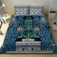 Aotearoa Iwi Ngati Mutunga Bedding Set Maori Wharenui House Tribal Pattern LT9 - Polynesian Pride