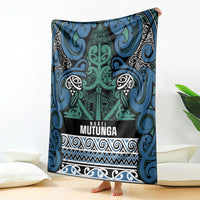 Aotearoa Iwi Ngati Mutunga Blanket Maori Wharenui House Tribal Pattern LT9 - Polynesian Pride