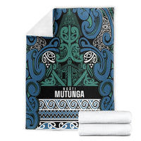 Aotearoa Iwi Ngati Mutunga Blanket Maori Wharenui House Tribal Pattern LT9 - Polynesian Pride
