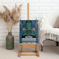 Aotearoa Iwi Ngati Mutunga Canvas Wall Art Maori Wharenui House Tribal Pattern LT9 - Polynesian Pride