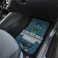 Aotearoa Iwi Ngati Mutunga Car Mats Maori Wharenui House Tribal Pattern LT9 - Polynesian Pride