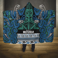 Aotearoa Iwi Ngati Mutunga Hooded Blanket Maori Wharenui House Tribal Pattern LT9 - Polynesian Pride