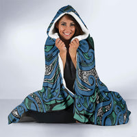 Aotearoa Iwi Ngati Mutunga Hooded Blanket Maori Wharenui House Tribal Pattern LT9 - Polynesian Pride