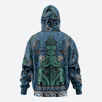 Aotearoa Iwi Ngati Mutunga Hoodie Maori Wharenui House Tribal Pattern LT9 - Polynesian Pride