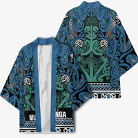 Aotearoa Iwi Ngati Mutunga Kimono Maori Wharenui House Tribal Pattern LT9 - Polynesian Pride