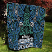 Aotearoa Iwi Ngati Mutunga Quilt Maori Wharenui House Tribal Pattern LT9 - Polynesian Pride