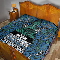 Aotearoa Iwi Ngati Mutunga Quilt Maori Wharenui House Tribal Pattern LT9 - Polynesian Pride