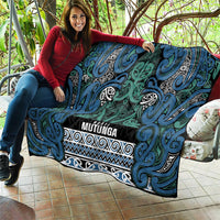 Aotearoa Iwi Ngati Mutunga Quilt Maori Wharenui House Tribal Pattern LT9 - Polynesian Pride