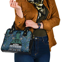 Aotearoa Iwi Ngati Mutunga Shoulder Handbag Maori Wharenui House Tribal Pattern LT9 - Polynesian Pride