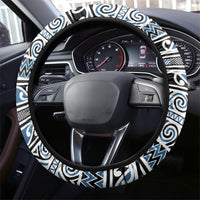 Aotearoa Iwi Ngati Mutunga Steering Wheel Cover Maori Wharenui House Tribal Pattern LT9 - Polynesian Pride