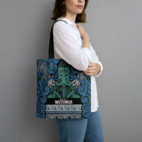 Aotearoa Iwi Ngati Mutunga Tote Bag Maori Wharenui House Tribal Pattern LT9 - Polynesian Pride