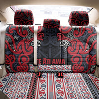 Aotearoa Iwi Te ati Awa Back Car Seat Cover Maori Wharenui House Tribal Pattern LT9 - Polynesian Pride