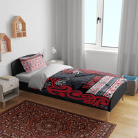 Aotearoa Iwi Te ati Awa Bedding Set Maori Wharenui House Tribal Pattern LT9 - Polynesian Pride