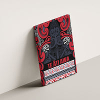 Aotearoa Iwi Te ati Awa Canvas Wall Art Maori Wharenui House Tribal Pattern LT9 - Polynesian Pride