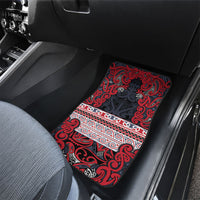 Aotearoa Iwi Te ati Awa Car Mats Maori Wharenui House Tribal Pattern LT9 - Polynesian Pride