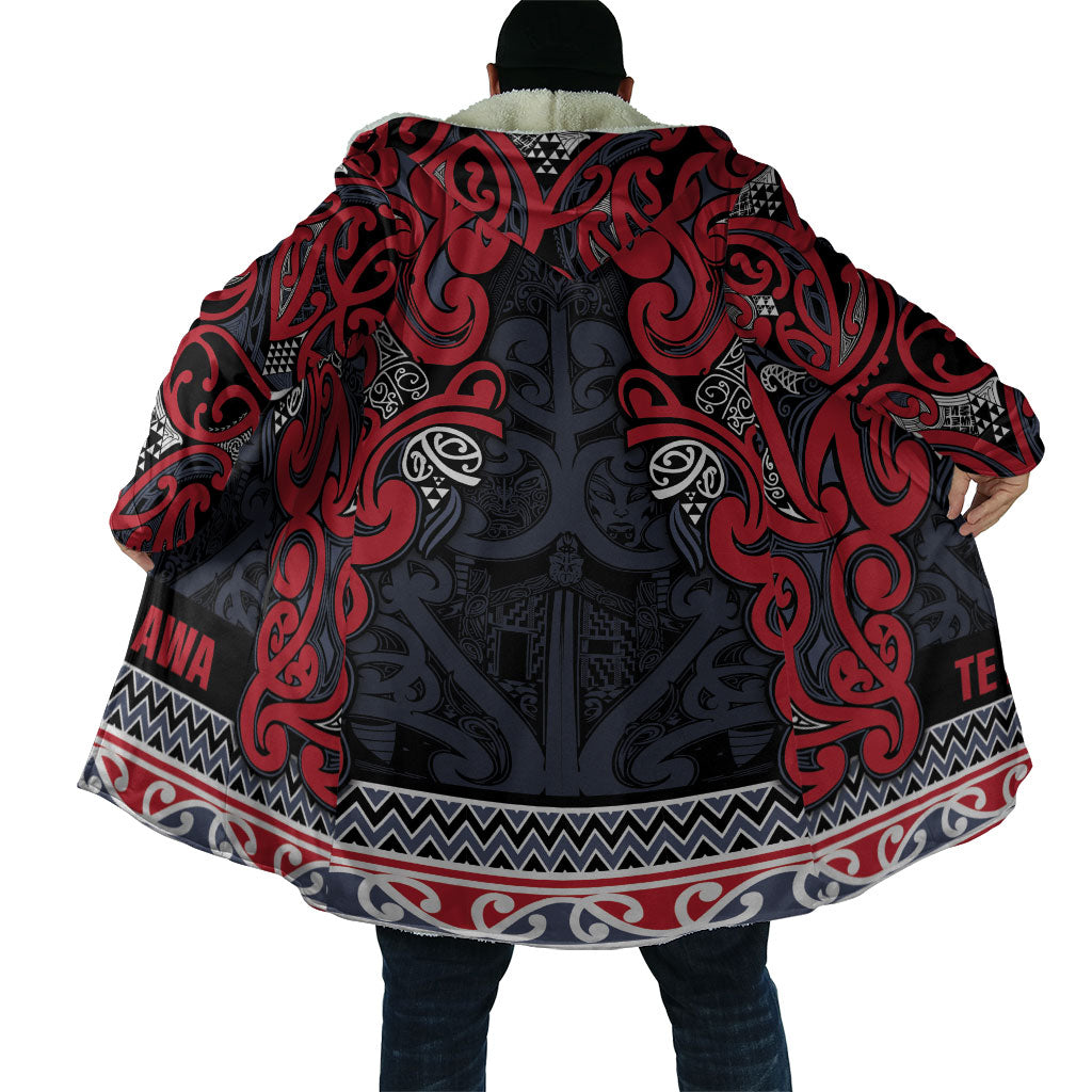Aotearoa Iwi Te ati Awa Cloak Maori Wharenui House Tribal Pattern LT9 - Polynesian Pride