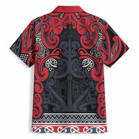 Aotearoa Iwi Te ati Awa Hawaiian Shirt Maori Wharenui House Tribal Pattern LT9 - Polynesian Pride
