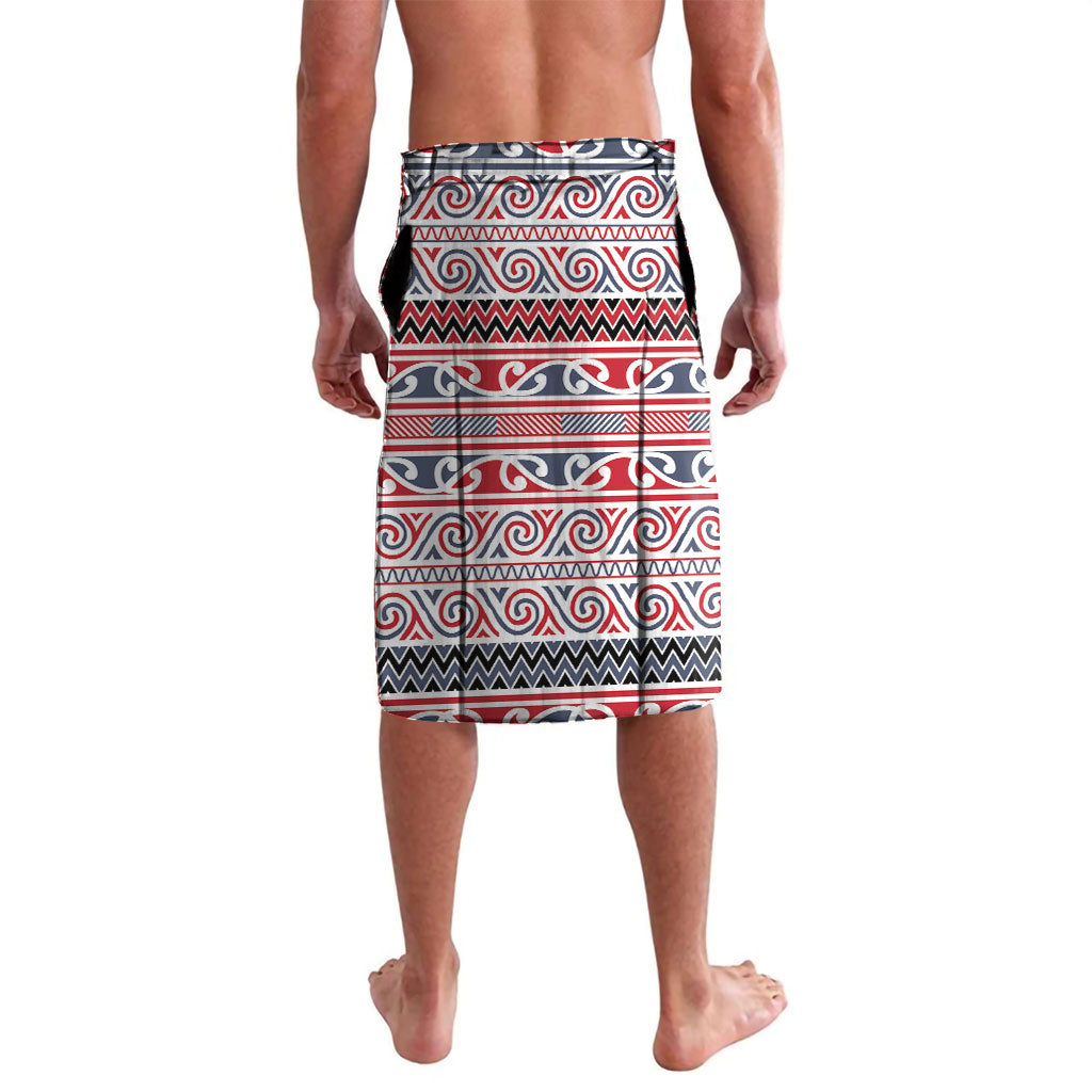 Aotearoa Iwi Te ati Awa Lavalava Maori Wharenui House Tribal Pattern LT9 - Polynesian Pride