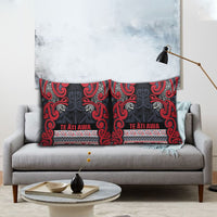 Aotearoa Iwi Te ati Awa Pillow Cover Maori Wharenui House Tribal Pattern LT9 - Polynesian Pride