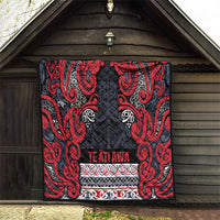 Aotearoa Iwi Te ati Awa Quilt Maori Wharenui House Tribal Pattern LT9 - Polynesian Pride