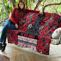 Aotearoa Iwi Te ati Awa Quilt Maori Wharenui House Tribal Pattern LT9 - Polynesian Pride
