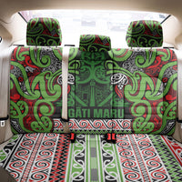 Aotearoa Iwi Ngati Maru Hauraki Back Car Seat Cover Maori Wharenui House Tribal Pattern LT9 - Polynesian Pride