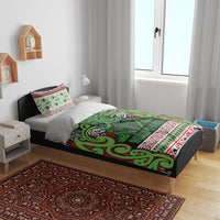 Aotearoa Iwi Ngati Maru Hauraki Bedding Set Maori Wharenui House Tribal Pattern LT9 - Polynesian Pride