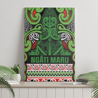 Aotearoa Iwi Ngati Maru Hauraki Canvas Wall Art Maori Wharenui House Tribal Pattern LT9 - Polynesian Pride