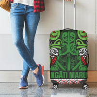 Aotearoa Iwi Ngati Maru Hauraki Luggage Cover Maori Wharenui House Tribal Pattern LT9 - Polynesian Pride