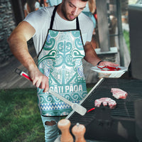 Aotearoa Iwi Ngati Paoa Apron Maori Wharenui House Tribal Pattern LT9 - Polynesian Pride