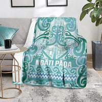 Aotearoa Iwi Ngati Paoa Blanket Maori Wharenui House Tribal Pattern LT9 - Polynesian Pride