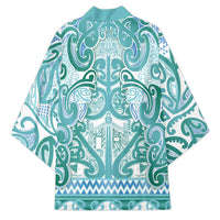 Aotearoa Iwi Ngati Paoa Kimono Maori Wharenui House Tribal Pattern LT9 - Polynesian Pride