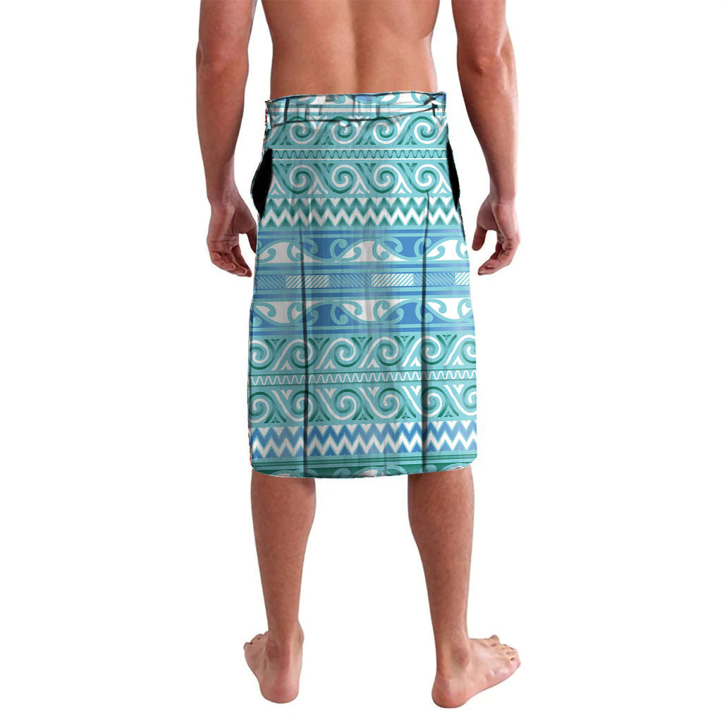 Aotearoa Iwi Ngati Paoa Lavalava Maori Wharenui House Tribal Pattern LT9 - Polynesian Pride