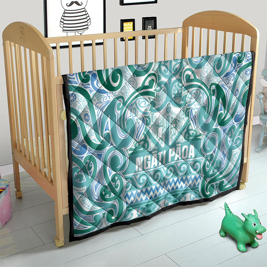 Aotearoa Iwi Ngati Paoa Quilt Maori Wharenui House Tribal Pattern LT9 - Polynesian Pride