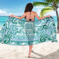 Aotearoa Iwi Ngati Paoa Sarong Maori Wharenui House Tribal Pattern LT9 - Polynesian Pride