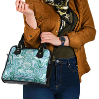 Aotearoa Iwi Ngati Paoa Shoulder Handbag Maori Wharenui House Tribal Pattern LT9 - Polynesian Pride