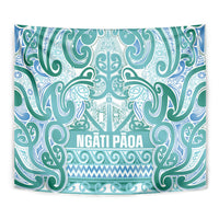 Aotearoa Iwi Ngati Paoa Tapestry Maori Wharenui House Tribal Pattern LT9 - Polynesian Pride
